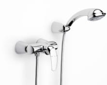 Roca M2 Shower Mixer Single Lever  With Accessories